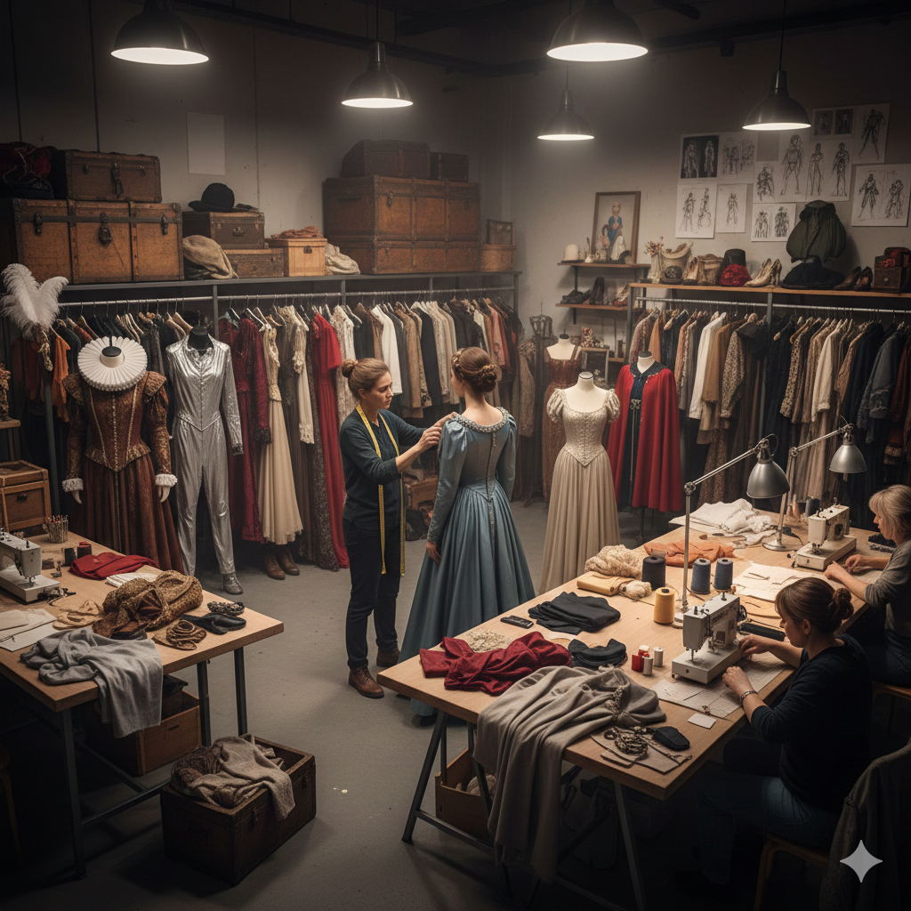 vestuario escenico en cine y teatro